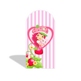 strawberry arch Birthday Party Arch Backdrop Wall Cloth Cover